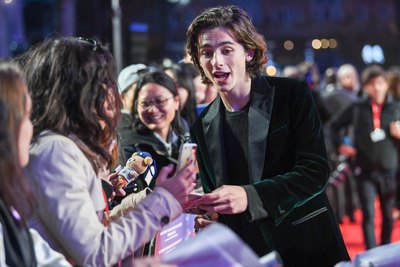 Timothee Chalamet poster