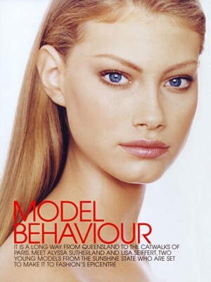 Alyssa Sutherland poster