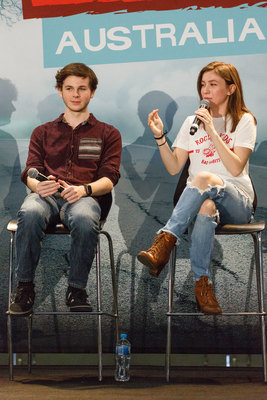 Chandler Riggs sweatshirt