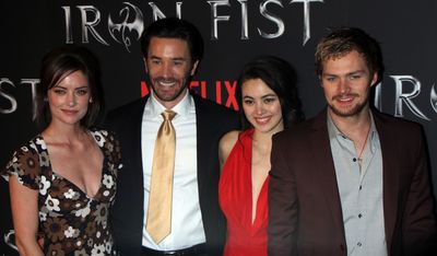 Iron Fist Cast poster