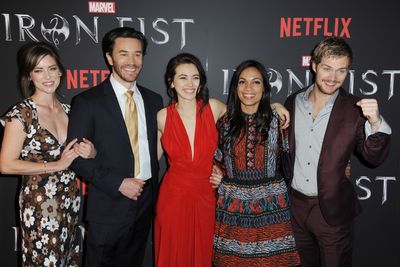 Iron Fist Cast poster