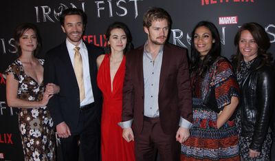 Iron Fist Cast poster