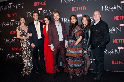 Iron Fist Cast poster