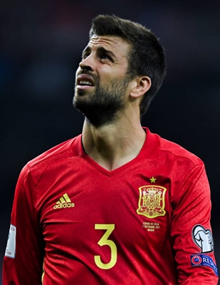 Gerard Pique poster