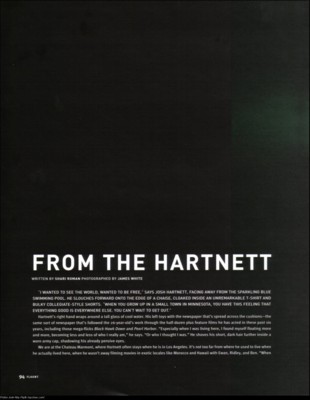Josh Hartnett poster