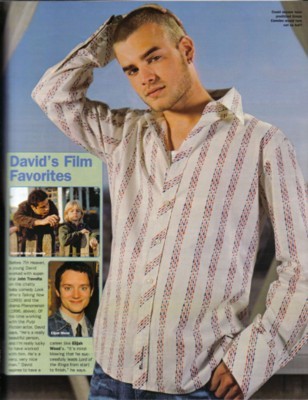 David Gallagher poster