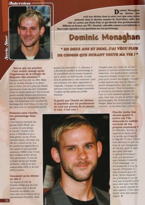 Dominic Monaghan poster