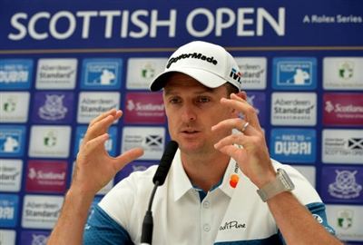 Justin Rose poster