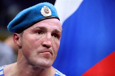 Denis Lebedev sweatshirt