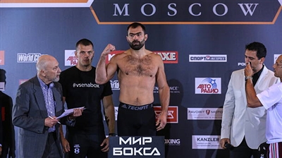 Denis Lebedev sweatshirt