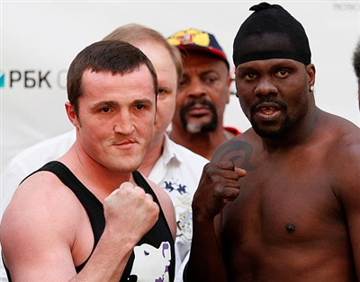 Denis Lebedev sweatshirt