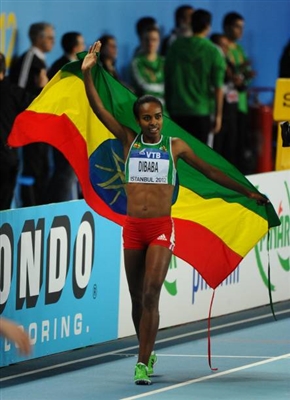 Genzebe Dibaba poster