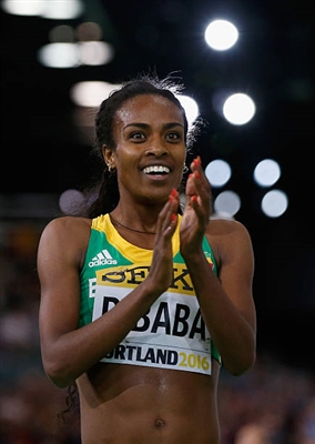 Genzebe Dibaba poster