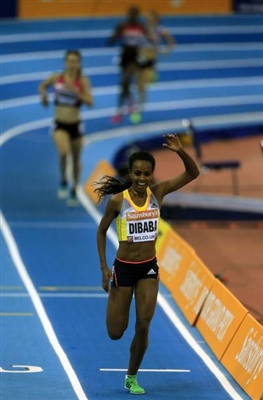 Genzebe Dibaba poster
