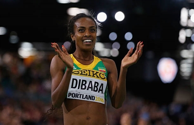 Genzebe Dibaba poster