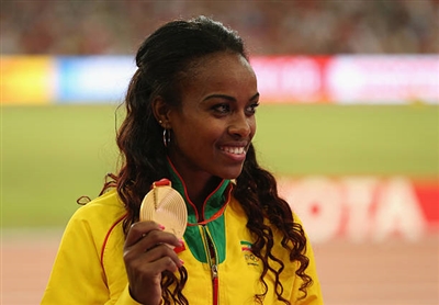 Genzebe Dibaba poster