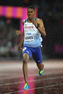 Zharnel Hughes poster