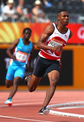 Zharnel Hughes poster