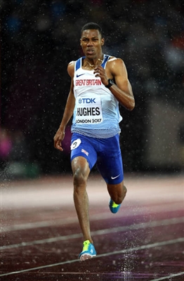 Zharnel Hughes poster