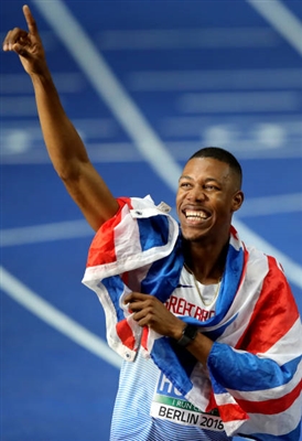 Zharnel Hughes poster