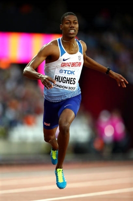 Zharnel Hughes poster