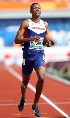 Zharnel Hughes poster