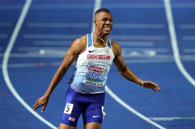 Zharnel Hughes poster