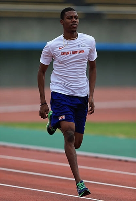 Zharnel Hughes poster