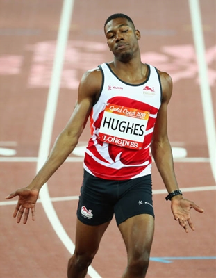 Zharnel Hughes poster