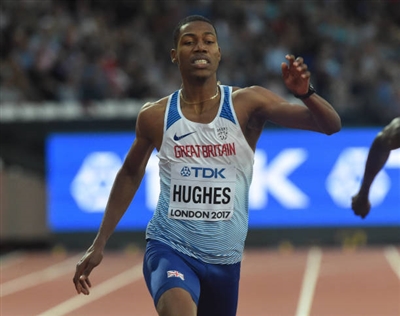 Zharnel Hughes poster