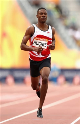 Zharnel Hughes poster