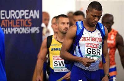 Zharnel Hughes poster