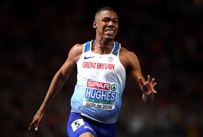 Zharnel Hughes poster