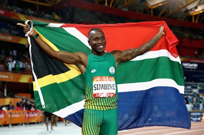 Akani Simbine poster