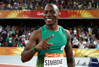 Akani Simbine poster