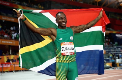 Akani Simbine poster