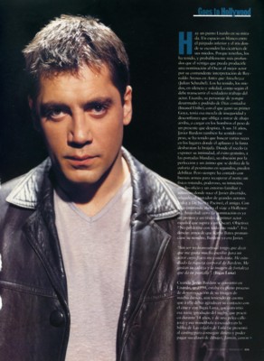 Javier Bardem poster