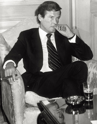 Roger Moore poster