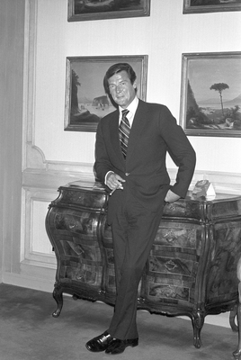 Roger Moore poster