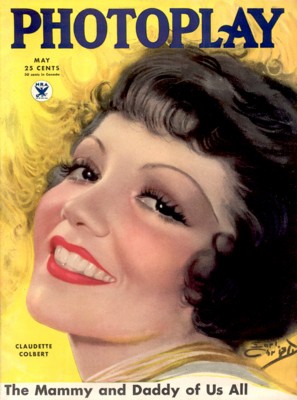 Claudette Colbert poster