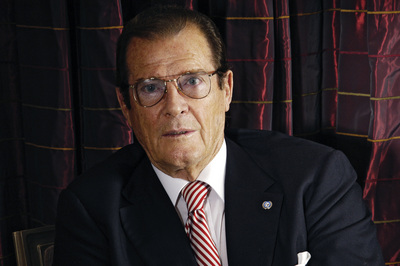 Roger Moore poster