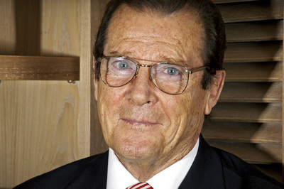 Roger Moore poster