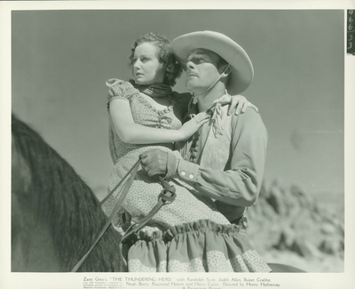 Randolph Scott poster