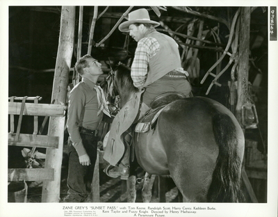 Randolph Scott poster