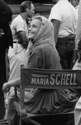 Maria Schell poster