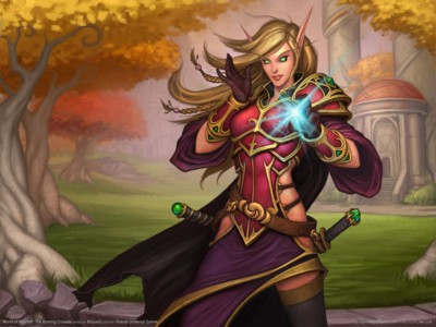 World of warcraft the burning crusade poster