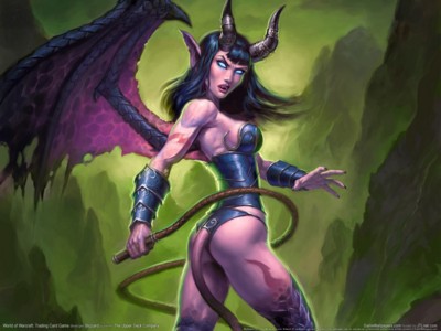 World of warcraft trading card game poster