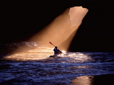 Kayaking and Rafting poster